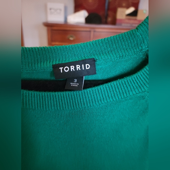 Torrid Everyday Soft Pullover Crew Sweater - Picture 3 of 4